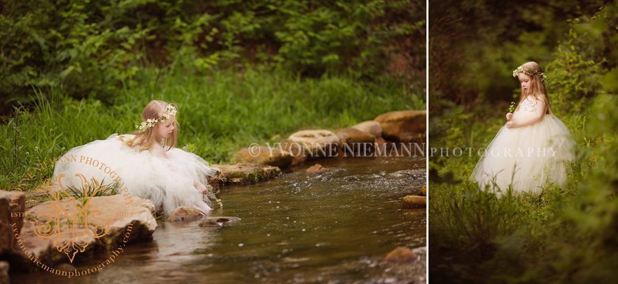 dreamy portraits of young girl in the woods dreamy portraits of young girl in the woods taken by Yvonne Niemann Photography.